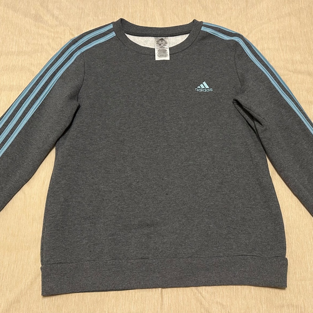 Adidas Women's Gray Pullover - Size M